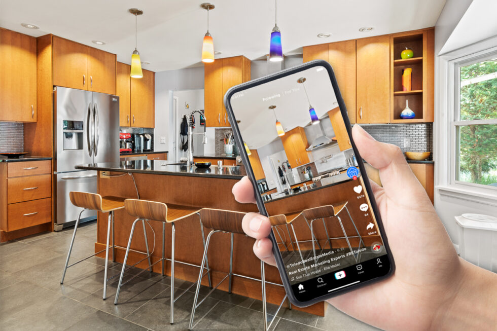Social media listing video production for real estate marketing in Toledo Ohio