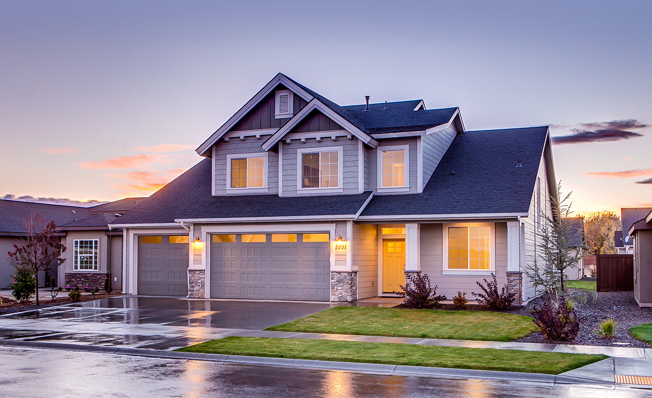 Beautiful early twilight shoot of home in Toledo, Ohio.